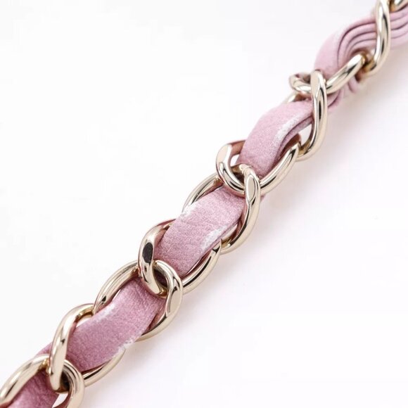 CHANEL COCO Mark top handle Handbag A93659 2WAYShoulder pink Caviar skin Women - Picture 5 of 12